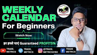 Weekly Calendar Strategy || Earn Profits Weekly || TRADE METRICS