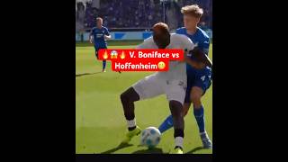 😱😲😱 Olé… von Victor Boniface | Bayer Leverkusen vs Hoffenheim👌✅ #shorts