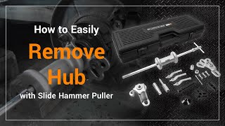 How to Easily Remove Hub with 9-Way Slide Hammer Puller│EB0219│EWKtool