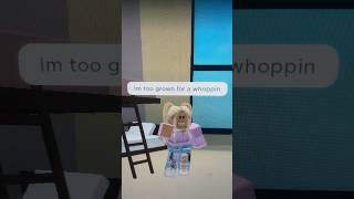 Kayla gets WHOPPIN! by her DAD! Credits to VUXVUX  finally #roblox #brookhaven