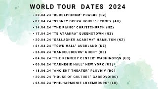 Daniel Verstappen World Tour 2024, EU, USA, Australia, New-Zealand