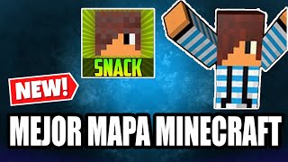 ¡ ASI ES JUGAR MINECRAFT EN EL MEJOR MAPA DE MINECRAFT 2024 !  * VALE LA PENA * ( THESNACKJOKER )