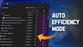 Auto-throttling Background Processes in windows 11