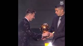 Leo Messi wins his 7th ballon d'or