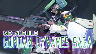 METALBUILD GUNDAM DYNAMES SAGA / ガンダムデュナメスサーガ display