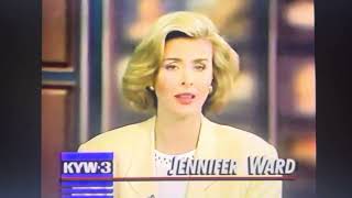 KYW 3 “The News Tonight” open August 10, 1993