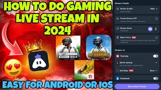 How to do Gaming live stream on YouTube with Mobile in 2024 🔥| Mobile se live stream kese kare 🤔🤯