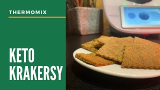 Keto Krakersy 2 I THERMOMIX