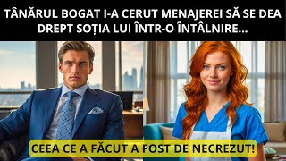 ȘEFUL I-A CERUT SĂ SE DEA DREPT SOȚIA LUI LA O CINĂ DE AFACERI. CE S-A ÎNTÂMPLAT...