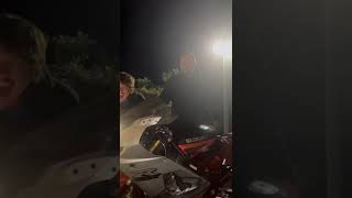 SUZUKI GSXR MAKING NOISE! THUNDER BY THE BAY FLORIDA  #follow #shorts