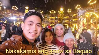 Snow sa Baguio. Nakakamiss