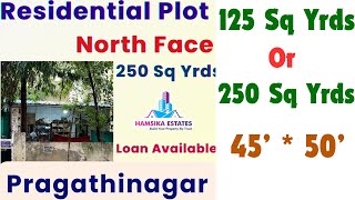 125 Sq Yrds House Sale in Pragathinagar | 250 Sq Yrds  House Sale in Pragathinagar | Open Plots Sale