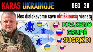 Geg 20: IŠLEISKITE KRAKENĄ! Ukrainiečių Elitiškiausios Spec. Pajėgos KELIA SUMAIŠTĮ RUSŲ PAJĖGOMS