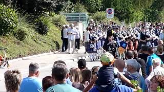 "Green Hills of Tyrol" Massed Pipe Band in Abtwil (SG) / Zurich Caledonian Pipe Band 2011