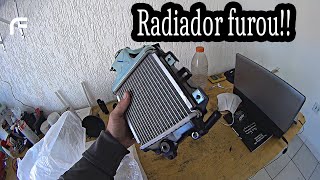 Radiador da PCX Furado!