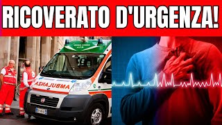 RICOVERATO D'URGENZA DOPO UN INFARTO IL NOTO ATTORE ITALIANO!