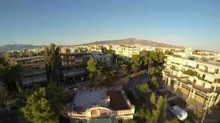 Phantom with GoPro over old classical residence in Halandri 18.10.13 (2)