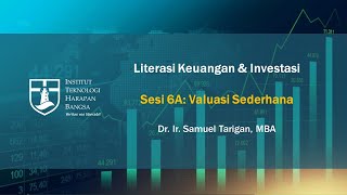 Sesi 6A Valuasi Sederhana