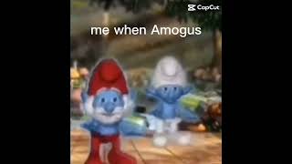 I am weird for making this #shorts2023 #shorts #smurfs #amogus