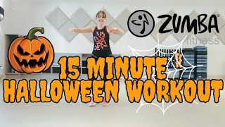 15 Minute Halloween Dance Workout  || Zumba Fitness Choreography