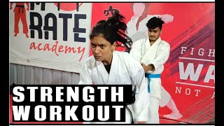 Strength Workout I Karate Training I Fitness Exercises I Shyam Karate Academy