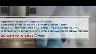 WEBINAR AIL TREVISO - Approcci terapeutici innovativi nelle LMA e LLA