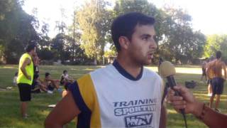 Ariel Gastaldi -Delantero- Jugador de Sportivo Las Heras.wmv