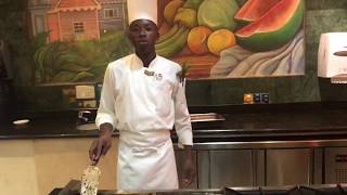 When Jamaican chefs cook and dance  , Mr Wow & the General jamming in the kitchen at the Bahia