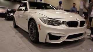 2015 BMW M3 Sedan Walk-Around at the 2014 O.C. Auto Show!