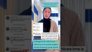 Paula Verhoeven Klarifikasi Tentang Isu Perselingkuhannya || #shorts