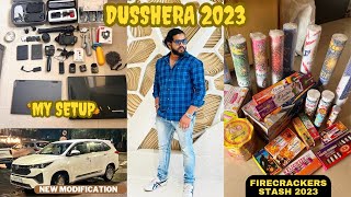 LE AAYA FATAKA AUR FIR AISA RAHA DUSSHERA HAMARA ❤️ || FIRECRACKERS STASH 2023