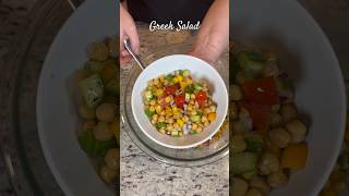 Greek Salad - Let’s make it!! #salad #greek #yummy #easyrecipe #delicious #fyp #recipe #easy #reels