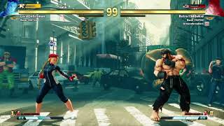 he kept running at me i had to make him stop Cammy vs ryu sf5.street fighter 5.