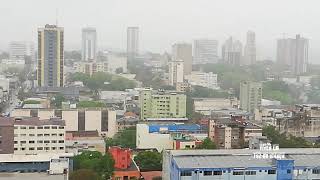 Chuva boa no CENTRO DE FOZ e uma bela vista panorâmica