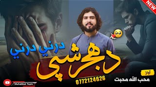 نوي غمجنه ترانه😭| دهجر شپی درنی درنی څنګه یی تیري کړمه😭💔| محب الله محبت | New 2024 Pashto Nazam Song