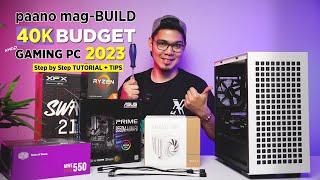 VLOG: paano mag-BUILD ng (AMD) ₱40K Budget GAMING PC (April 2023) [Step by Step Tutorial] Ph