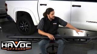 How to Install Havoc HS2 Nerf Bars on a 2014 Tundra Crew Max