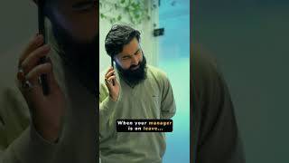 When you call HR | for leave but the computer responds instead| No. 1 Real Estate Company| Islamabad