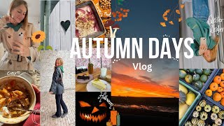 Autumn days🍁/ Halloween, cozy food inspo, alltagsvlogs im Herbst🎃✨😌