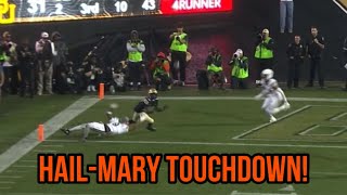 COLORADO HAIL MARY TOUCHDOWN ON LAST PLAY OF GAME TO EXTEND THE GAME TO OVERTIME!