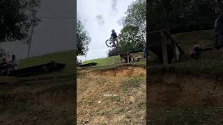 Slowmotion drop 🔥 #mtb #bike #freeride #jumps #shorts #youtubeshorts