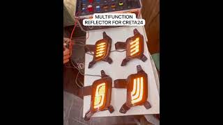 Rear Bumper Reflector for Creta 2024 facelift with scanning and matrix Indicator  9811083335