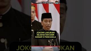 Jokowi langgar dasar pancasila #jokowi #presiden #indonesia #pancasila #uud1945 #shorts #jokowidodo