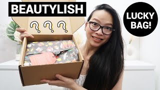 BEAUTYLISH LUCKY BAG 2022 UNBOXING – MY FIRST LUCKY BAG! WISH ME LUCK!! #BEAUTYLISH #LUCKYBAG