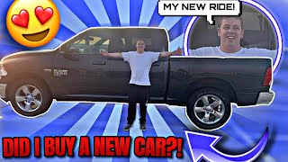 DID I BUY A NEW CAR?!