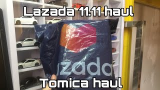 Lazada Tomica haul unboxing