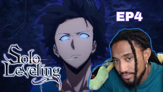 I'VE GOTTA GET STRONGER!! Solo Leveling Episode 4 REACTION