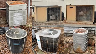 Frozen Vintage 1970s General Electric, Carrier Round One Heat Pump & More!