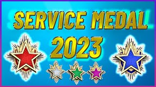 CSGO 2023 SERVICE MEDAL #csgo #csgo2023 #2023Servicemedal