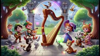 The Cursed Harpist | @FrozenKidsNurseryRhymes | Cartoon Song